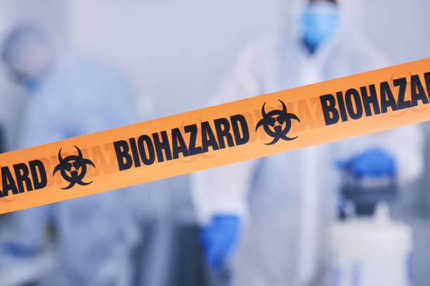 Professional Blood Cleanup technician working in Reynoldsburg, OH